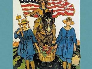 The Woman's Land Army of America - Art Print