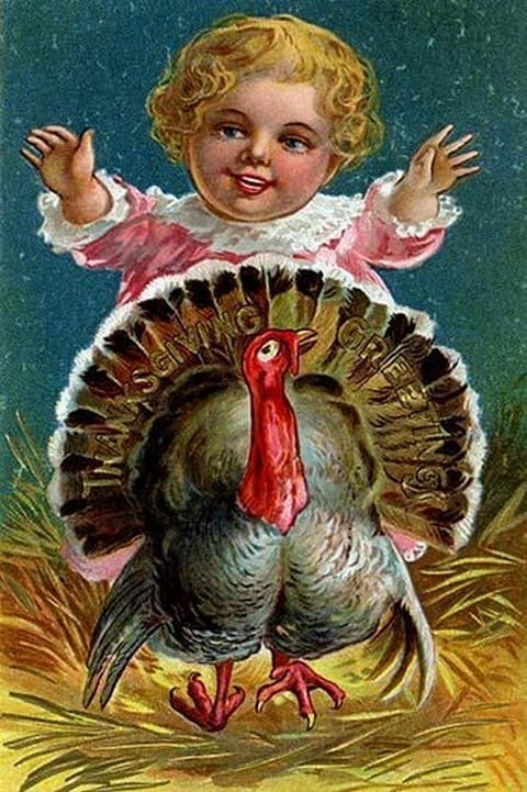 Thanksgiving Greetings #4 - Art Print