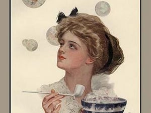 Passing Fancies by Harrison Fisher - Art Print