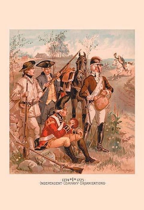 Independent Company Organizations by Henry Alexander Ogden - Art Print
