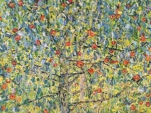 Apple Tree by Gustav Klimt - Art Print