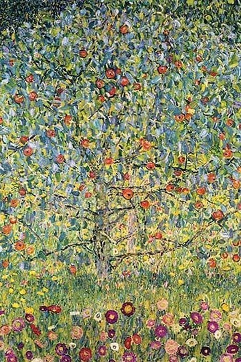 Apple Tree by Gustav Klimt - Art Print