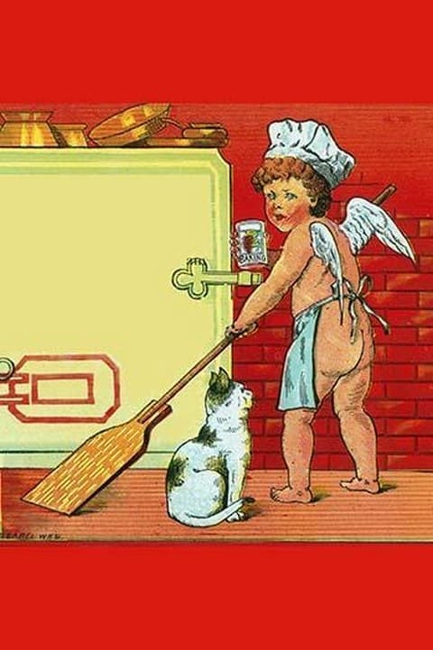 The Baking Angel by Saint Louis Label Works - Art Print