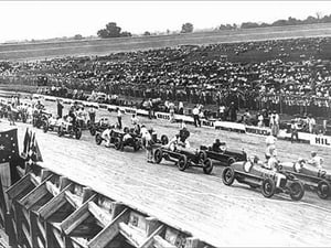 Automobile Racing near Washington D.C. by National Photo Company - Art Print