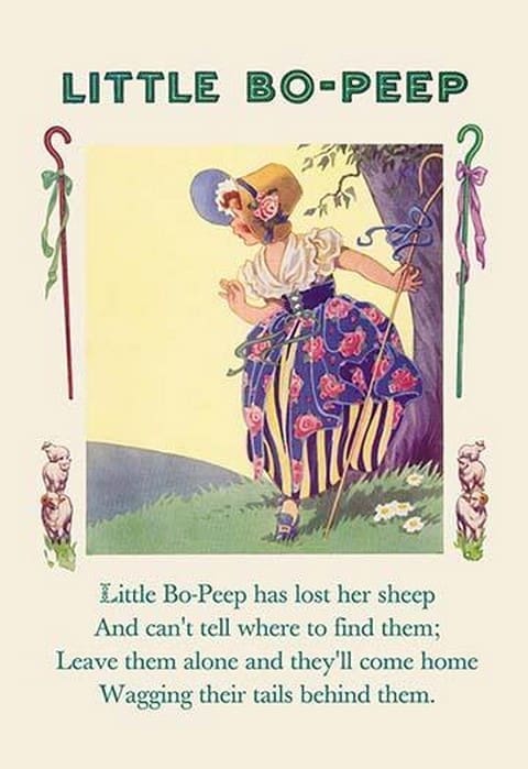 Little Bo-Peep - Art Print