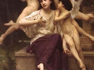 Dream of Spring by William Bouguereau - Art Print