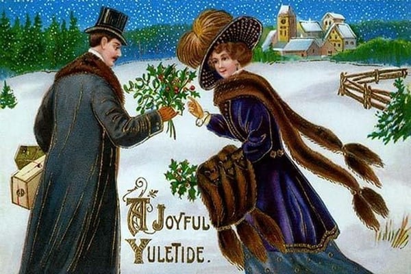 A Joyful Yuletide - Art Print