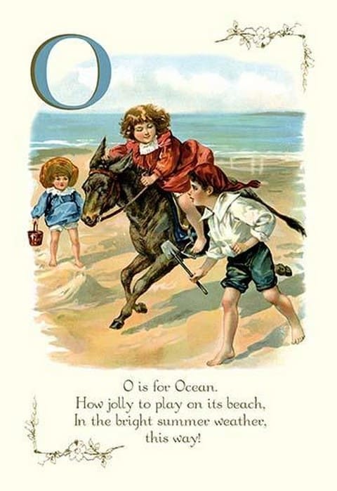 O is for Ocean - Art Print