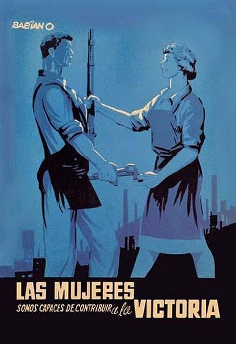 Las Mujeres Somos Capaces de Contribuir a la Victoria by Babiano - Art Print