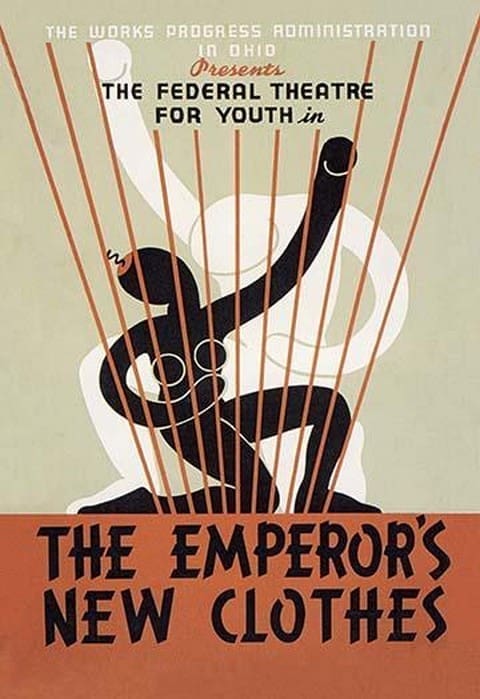 The Emperor's New Clothes: Federal Theater for Youth by WPA - Art Print