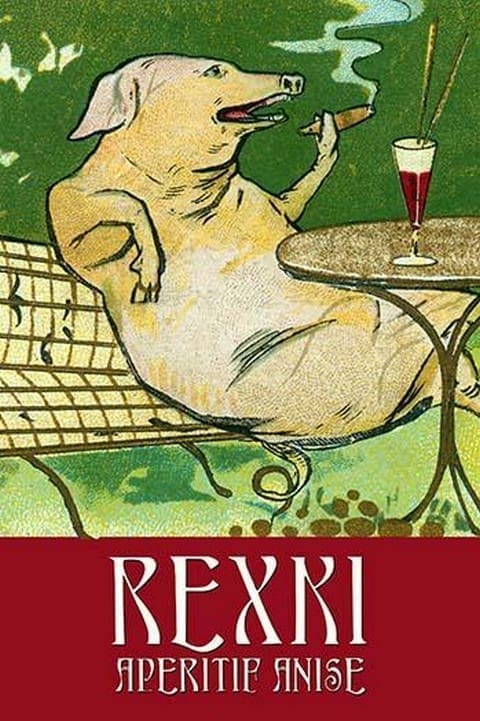 Rexxi Aperitif Anise by JPP - Art Print