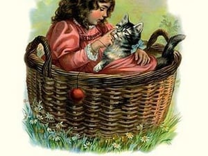 K is for Kitten - Art Print