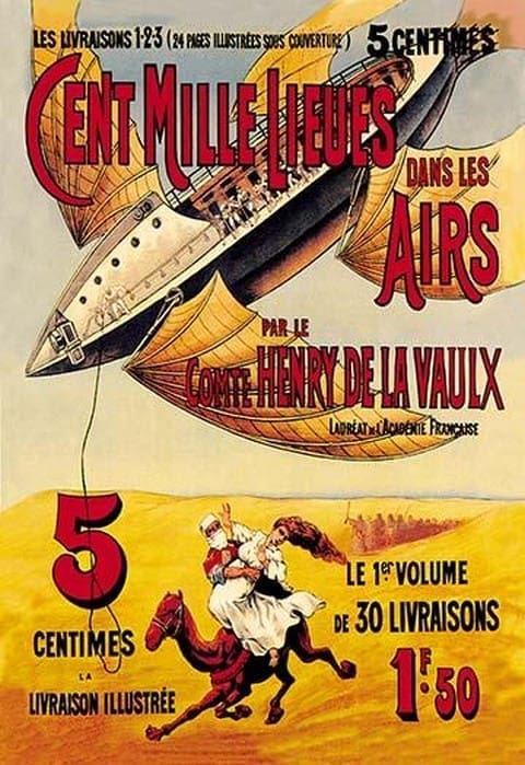 One Hundred Thousand Leagues in the Air - Art Print