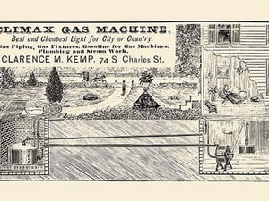Climax Gas Machine - Art Print