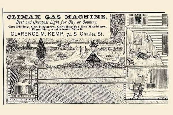 Climax Gas Machine - Art Print