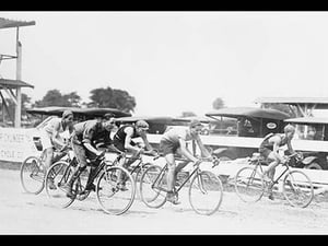Bicycle Race in Washington D.C. - Art Print