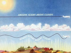 Avoiding Turbulance by U.S. Dept of Commerce - Art Print