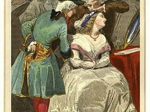 The Actors by L. Massard - Art Print