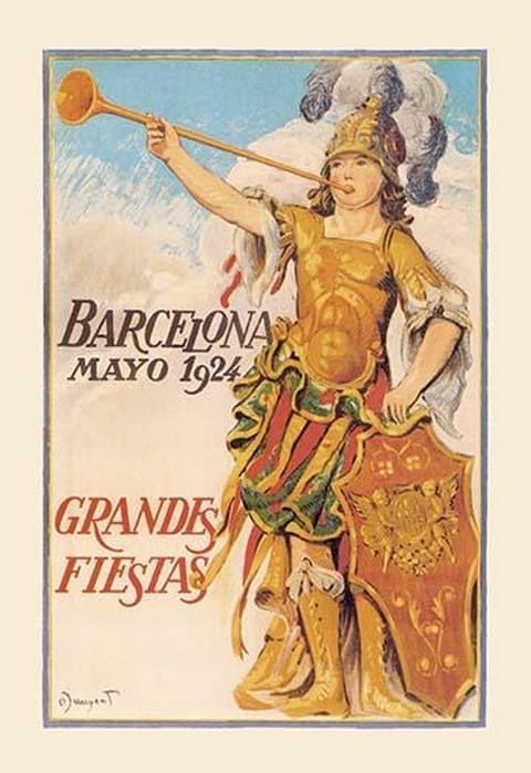 Barcelona Mayo - Art Print