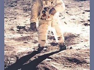 Apollo 11: Man on the Moon by NASA - Art Print