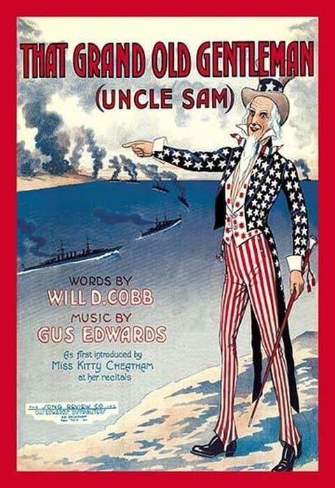 The Grand Old Gentleman (Uncle Sam) - Art Print