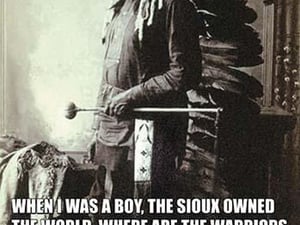 When I was a boy