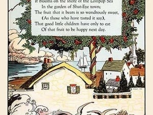 The Sugar Plum Tree by Eugene Field - Art Print