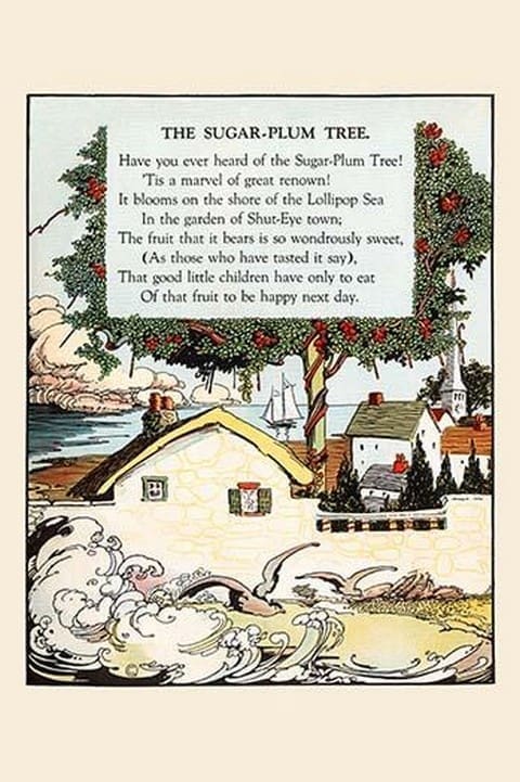 The Sugar Plum Tree by Eugene Field - Art Print