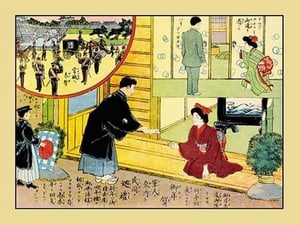 Slices of Life in Japan - Art Print