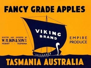 Viking Brand Fancy Grade Apples - Art Print
