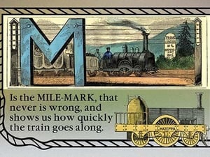 M is the Mile-Mark - Art Print
