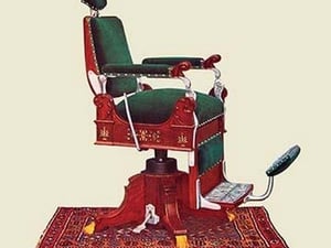 Hydraulic Barber's Chair #94 - Art Print