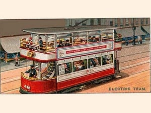 Electric Tram - Art Print
