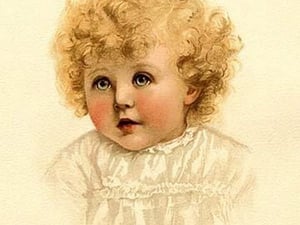 E for Elizabeth by Ida Waugh - Art Print