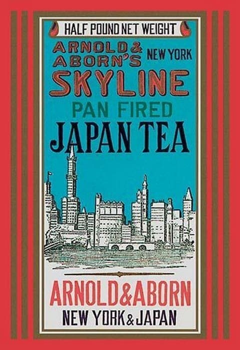 New York Skyline Tea - Art Print