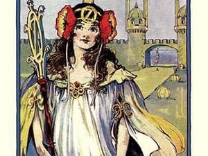 The Princess of Oz by John R. Neill - Art Print