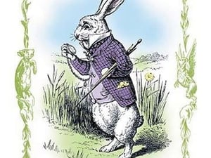 Alice in Wonderland: The White Rabbit by John Tenniel - Art Print