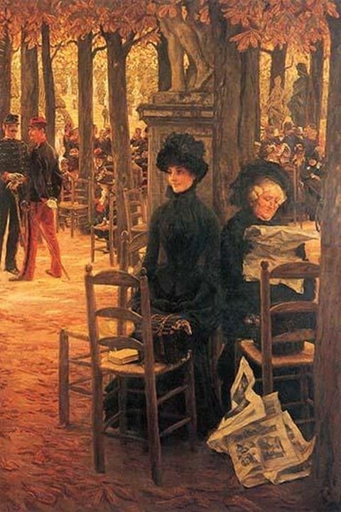 Without Aussteuer by James Tissot - Art Print