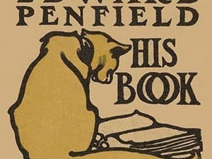 Bookplate of artist Edward Penfield by Edward Penfield - Art Print