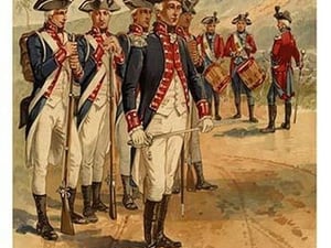 Drummers - 1796 - 1799 - Parade Rest By Henry Alexander Ogden - Art Print