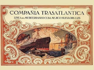 Mediterranean-Cuba-Mexico-New Orleans Cruise Line by Enric Moneny - Art Print