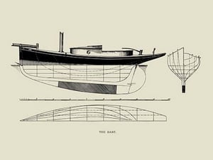 The Dart by Charles P. Kunhardt - Art Print