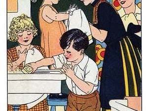 Wash Your Hand Before Each Meal - Art Print