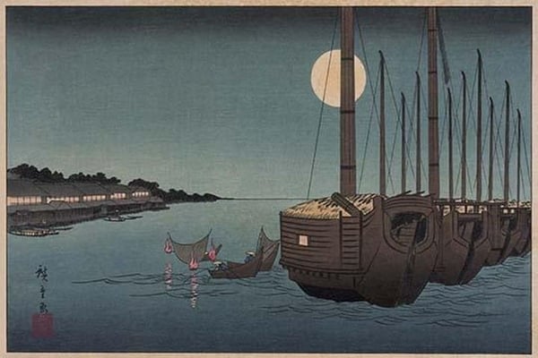 Fukeiga by Utagawa Hiroshige #2 - Art Print
