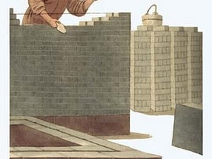 A Bricklayer by George Henry Malon - Art Print