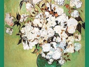 Vase avec Roses by Vincent van Gogh - Art Print