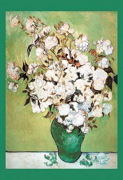 Vase avec Roses by Vincent van Gogh - Art Print