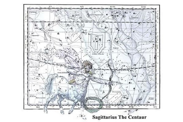 Sagittarius the Centaur by Alexander Jamieson - Art Print
