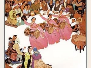 Harvest Songs and Dances - Art Print