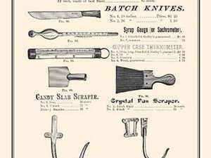 Caramel Knife - Art Print